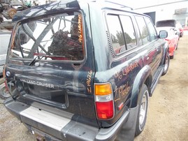 1996 TOYOTA LANDCRUISER GREEN 4WD 4.5 AT Z19626